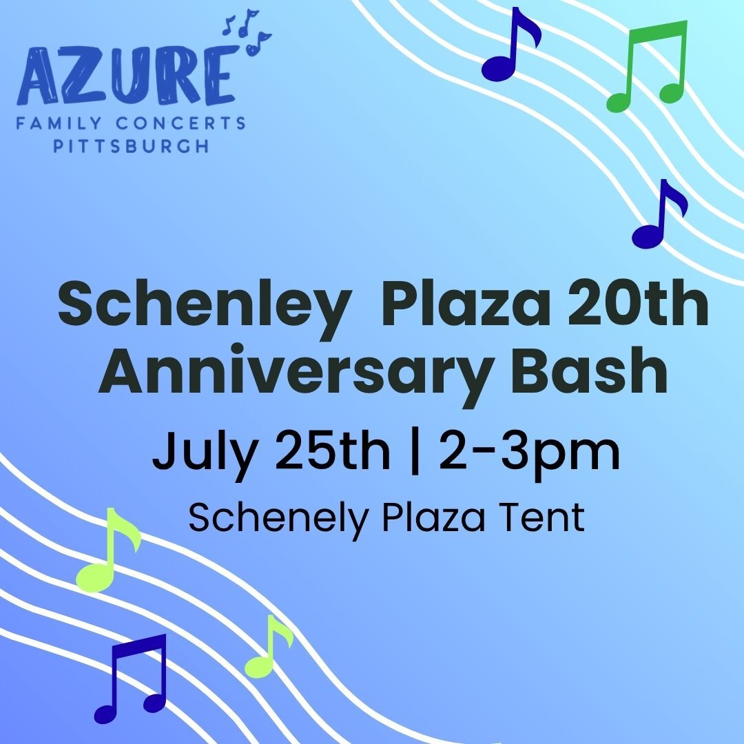 Schenley Plaza 20th Anniversary Bash - logo